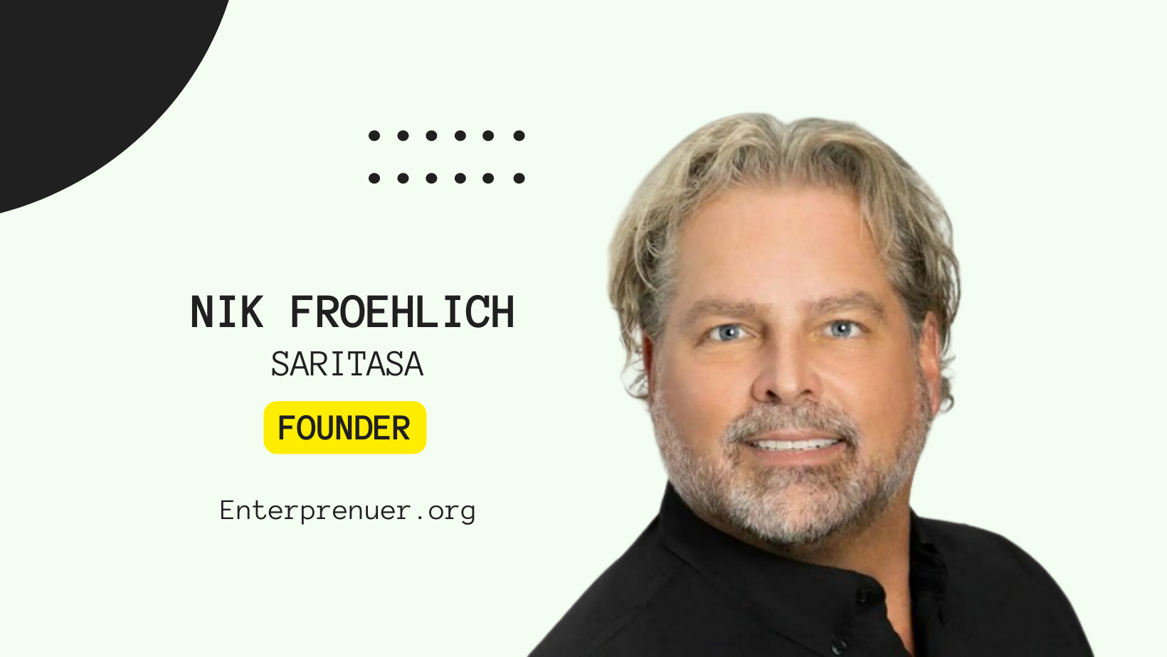 Meet Nik Froehlich Founder of Saritasa