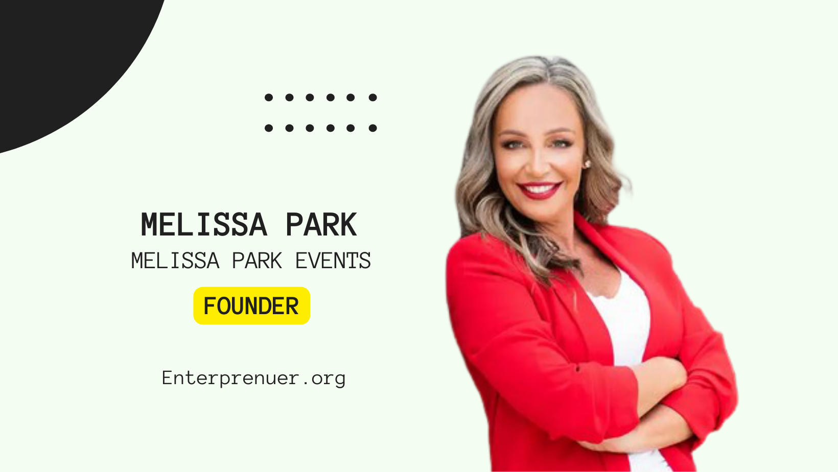 Melissa Park Founder of Melissa Park Events