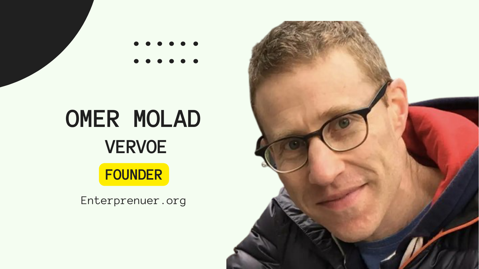 Omer Molad Co-Founder of Vervoe