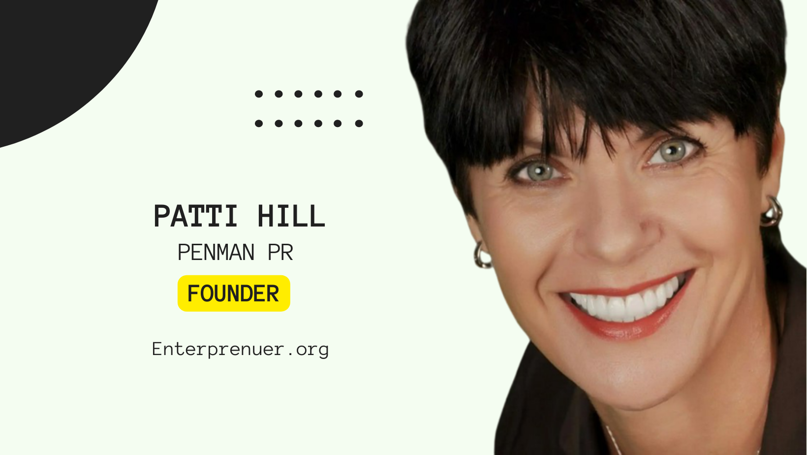 Patti Hill Founder of Penman PR