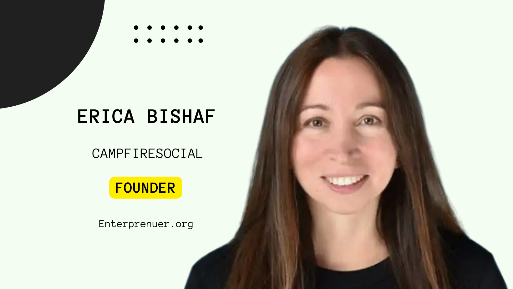 Erica Bishaf Founder of CampfireSocial