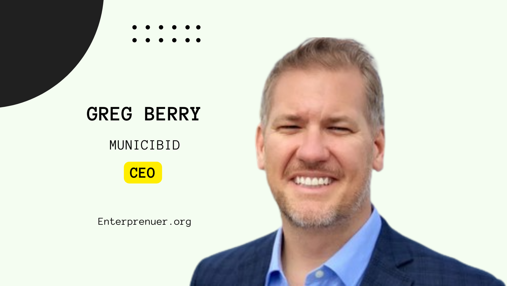 Greg Berry CEO of Municibid