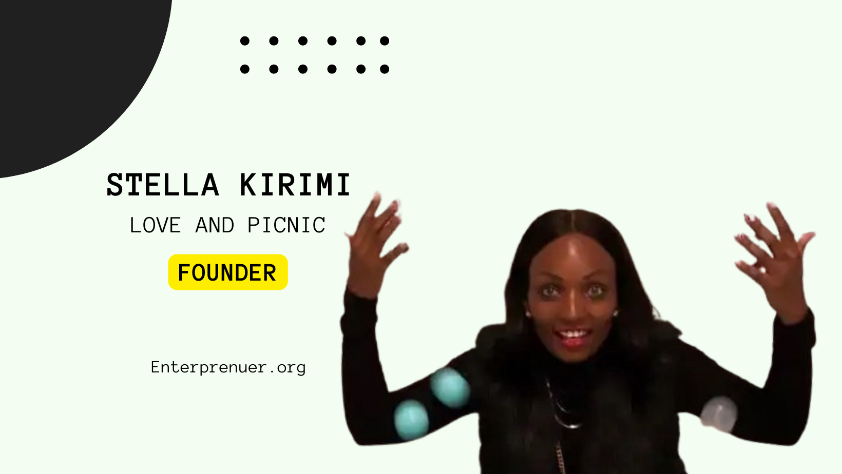 Stella Kirimi Founder of Love and Picnic