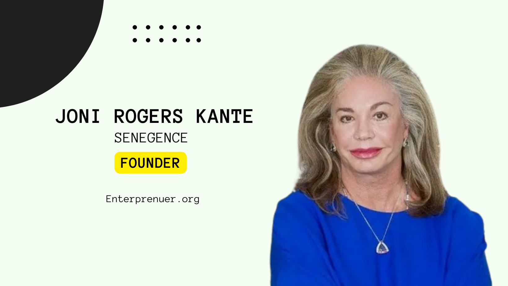 Meet Joni Rogers-Kante Founder of SeneGence